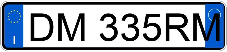 Numer rejestracyjny DM335RM posiada FORD Focus 2-Focus C-Max