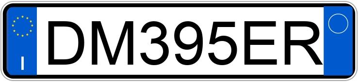 Numer rejestracyjny DM395ER posiada LANCIA Ypsilon 2a serie Numer rejestracyjny DM395ER posiada LANCIA Ypsilon 2a serie