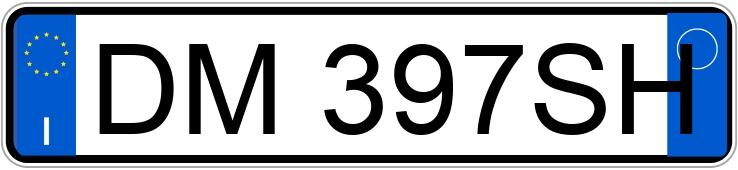 Numer rejestracyjny DM397SH posiada VOLVO V50