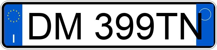 Numer rejestracyjny DM399TN posiada VOLKSWAGEN Golf 5a serie