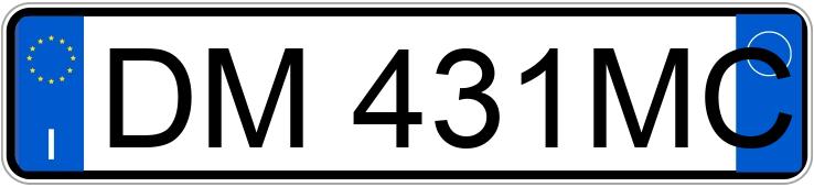 Numer rejestracyjny DM431MC posiada NISSAN Micra 3a serie