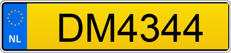 Numer rejestracyjny DM4344 posiada JAGUAR MK 5