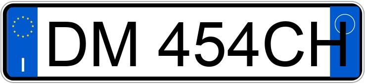 Numer rejestracyjny DM454CH posiada ALFA ROMEO 159