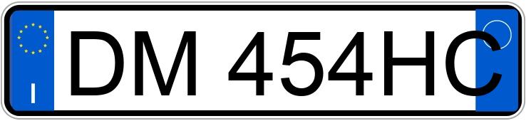Numer rejestracyjny DM454HC posiada VOLKSWAGEN Golf 5a serie