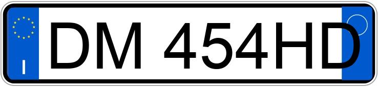 Numer rejestracyjny DM454HD posiada DAIHATSU Terios 2a serie Numer rejestracyjny DM454HD posiada DAIHATSU Terios 2a serie