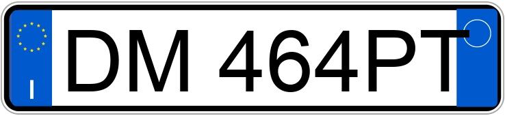 Numer rejestracyjny DM464PT posiada FORD Fiesta 5a serie