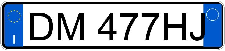 Numer rejestracyjny DM477HJ posiada HYUNDAI Atos