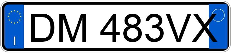 Numer rejestracyjny DM483VX posiada TOYOTA Aygo 1a serie Numer rejestracyjny DM483VX posiada TOYOTA Aygo 1a serie