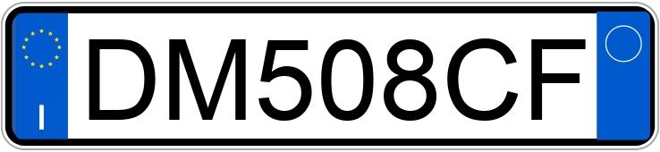 Numer rejestracyjny DM508CF posiada MERCEDES Classe C