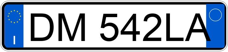 Numer rejestracyjny DM542LA posiada RENAULT Clio 3a serie