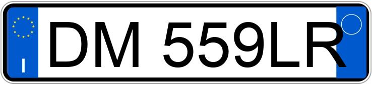 Numer rejestracyjny DM559LR posiada PEUGEOT 207