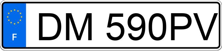 Numer rejestracyjny DM590PV posiada DACIA DUSTER