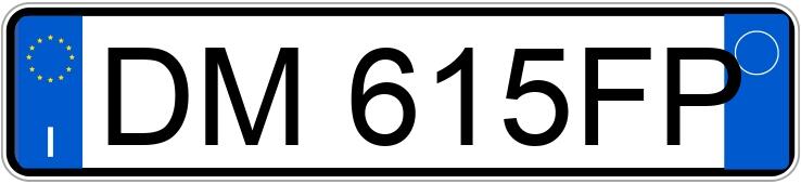 Numer rejestracyjny DM615FP posiada VOLKSWAGEN Polo 4a serie