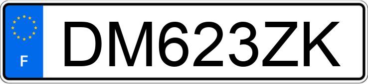 Numer rejestracyjny DM623ZK posiada MERCEDES CLASSE M