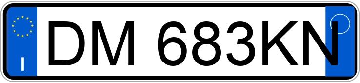 Numer rejestracyjny DM683KN posiada RENAULT Twingo 2a serie