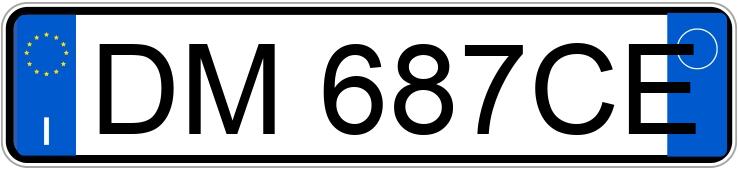 Numer rejestracyjny DM687CE posiada VOLKSWAGEN Polo 4a serie