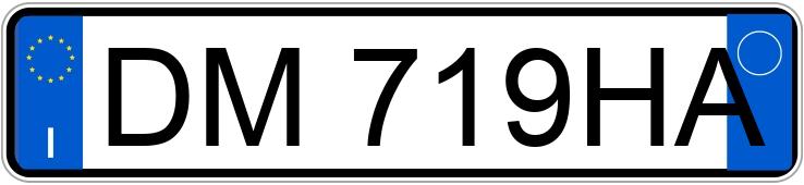 Numer rejestracyjny DM719HA posiada FIAT Grande Punto