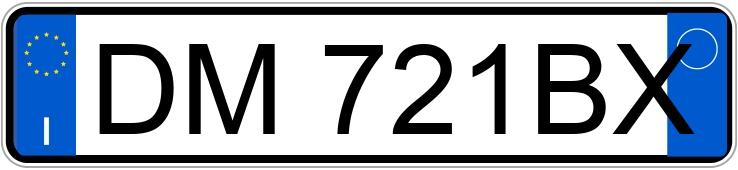 Numer rejestracyjny DM721BX posiada AUDI A3 2a serie Numer rejestracyjny DM721BX posiada AUDI A3 2a serie