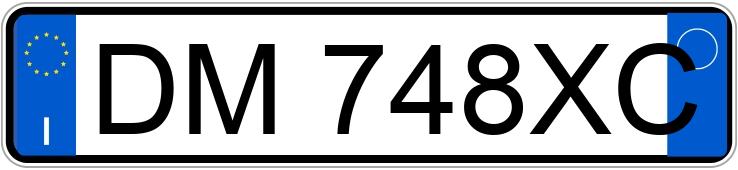 Numer rejestracyjny DM748XC posiada CITROEN C3 1a serie
