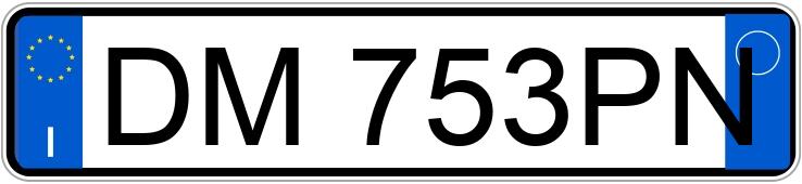 Numer rejestracyjny DM753PN posiada AUDI A3 2a serie