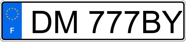 Numer rejestracyjny DM777BY posiada PEUGEOT 5008