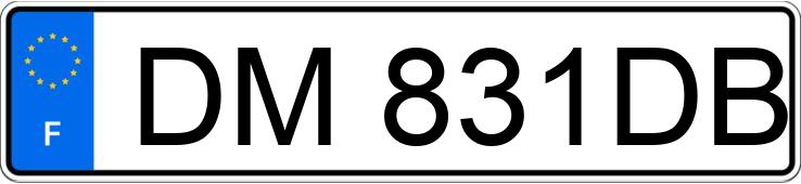 Numer rejestracyjny DM831DB posiada HYUNDAI I20