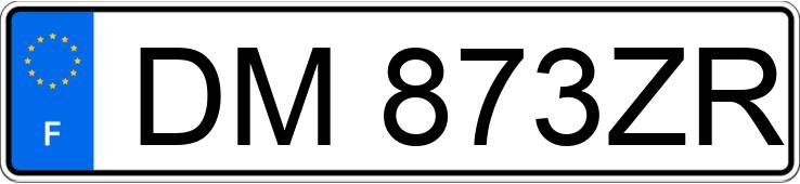 Numer rejestracyjny DM873ZR posiada BMW SERIE 5