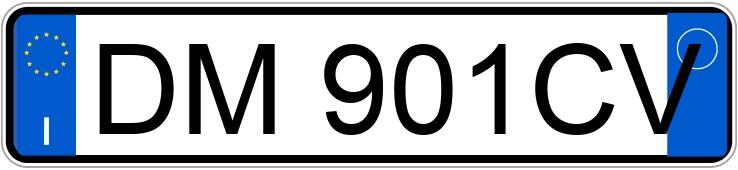 Numer rejestracyjny DM901CV posiada MERCEDES Classe C