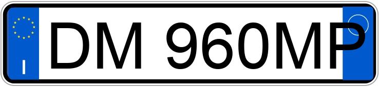 Numer rejestracyjny DM960MP posiada NISSAN Qashqai 1a serie