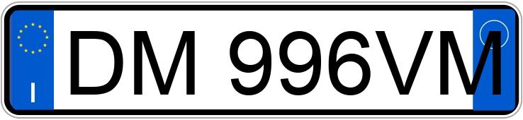 Numer rejestracyjny DM996VM posiada CITROEN C1