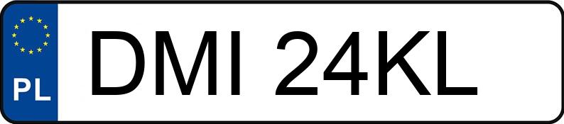 Numer rejestracyjny DMI 24KL posiada ROMET MOTORS  HW50A - DMI24KL