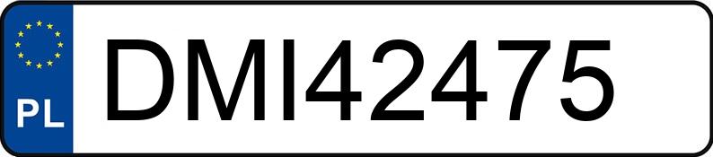 Numer rejestracyjny DMI 42475 posiada BMW 320D - DMI42475