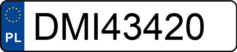 Numer rejestracyjny DMI 43420 posiada MERCEDES-BENZ C 450 4MATIC - DMI43420