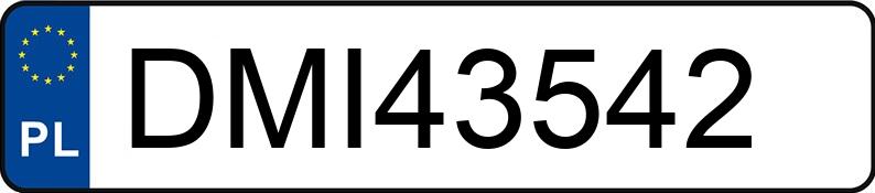 Numer rejestracyjny DMI 43542 posiada ALFA ROMEO GIULIA - DMI43542 Numer rejestracyjny DMI 43542 posiada ALFA ROMEO GIULIA - DMI43542