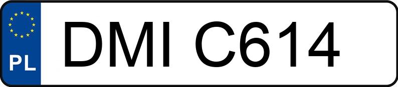 Numer rejestracyjny DMI C614 posiada VOLKSWAGEN LT 31 Diesel 3.2t LT 31 Diesel 3.2t - DMIC614