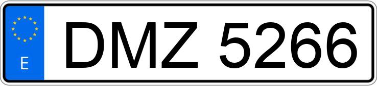 Numer rejestracyjny DMZ5266 posiada Seat Ibiza