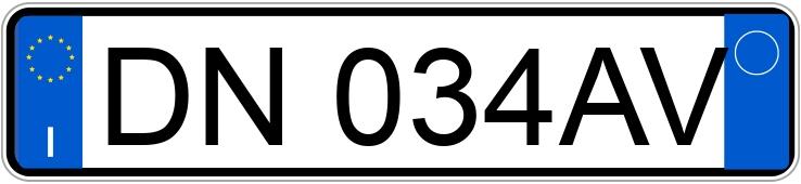 Numer rejestracyjny DN034AV posiada FORD Fiesta 5a serie