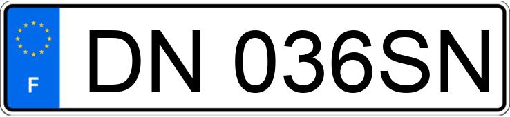 Die Registrierungsnummer DN036SN hat AUDI A3 SPORTBACK Die Registrierungsnummer DN036SN hat AUDI A3 SPORTBACK