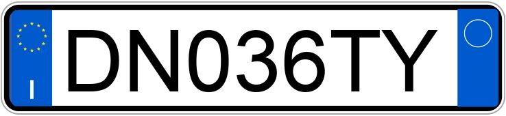 Numer rejestracyjny DN036TY posiada FORD Fiesta 5a serie