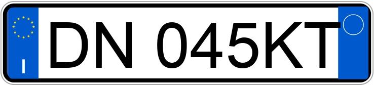 Numer rejestracyjny DN045KT posiada FIAT Panda 2a serie Numer rejestracyjny DN045KT posiada FIAT Panda 2a serie