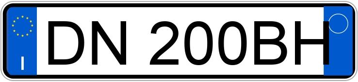 Numer rejestracyjny DN200BH posiada TOYOTA RAV4 3a serie