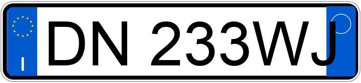 Numer rejestracyjny DN233WJ posiada FIAT Grande Punto