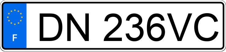 Numer rejestracyjny DN236VC posiada CITROEN C4 II