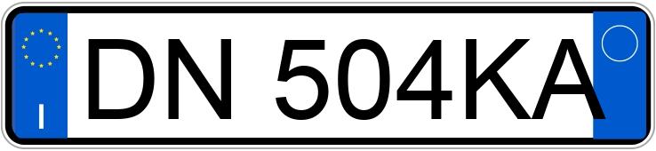 Numer rejestracyjny DN504KA posiada SKODA Fabia 2a serie Fabia 1.4 TDI 80CV 5P Comfort (59 kw)