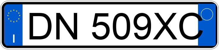 Numer rejestracyjny DN509XC posiada FIAT Grande Punto Numer rejestracyjny DN509XC posiada FIAT Grande Punto