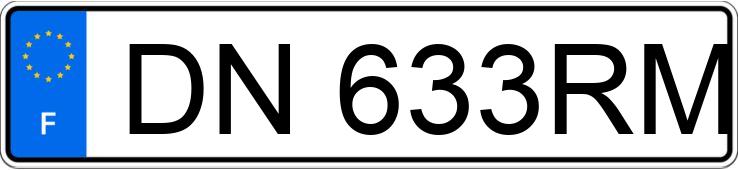 O número de registro DN633RM tem MERCEDES CLASSE C IV