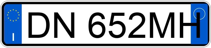 Numer rejestracyjny DN652MH posiada PORSCHE Boxster