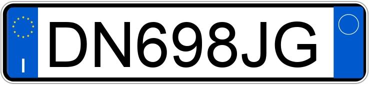 Numer rejestracyjny DN698JG posiada ABARTH Grande Punto