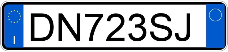 Numer rejestracyjny DN723SJ posiada TOYOTA Aygo 1a serie Numer rejestracyjny DN723SJ posiada TOYOTA Aygo 1a serie