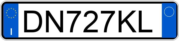 Numer rejestracyjny DN727KL posiada FORD Mondeo 3a serie